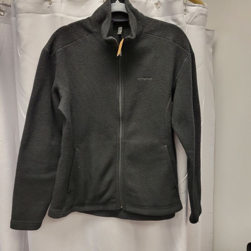 Patagonia Black Full Zip Fleece (M) Pre-owned