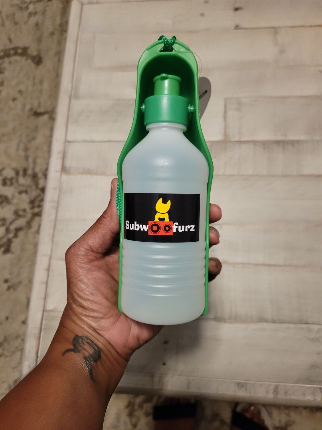 Pet Travel Bottle Green