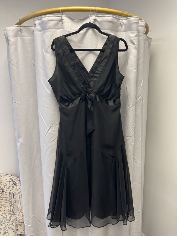 Cato Sleeveless Black Occasion Dress (14) Pre-owned