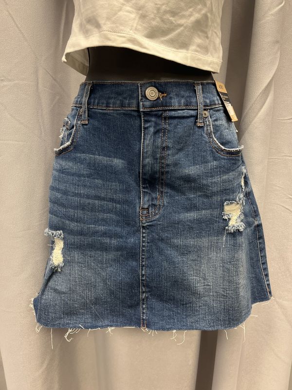 New Aero Mini Denim Skirt (12) NWT