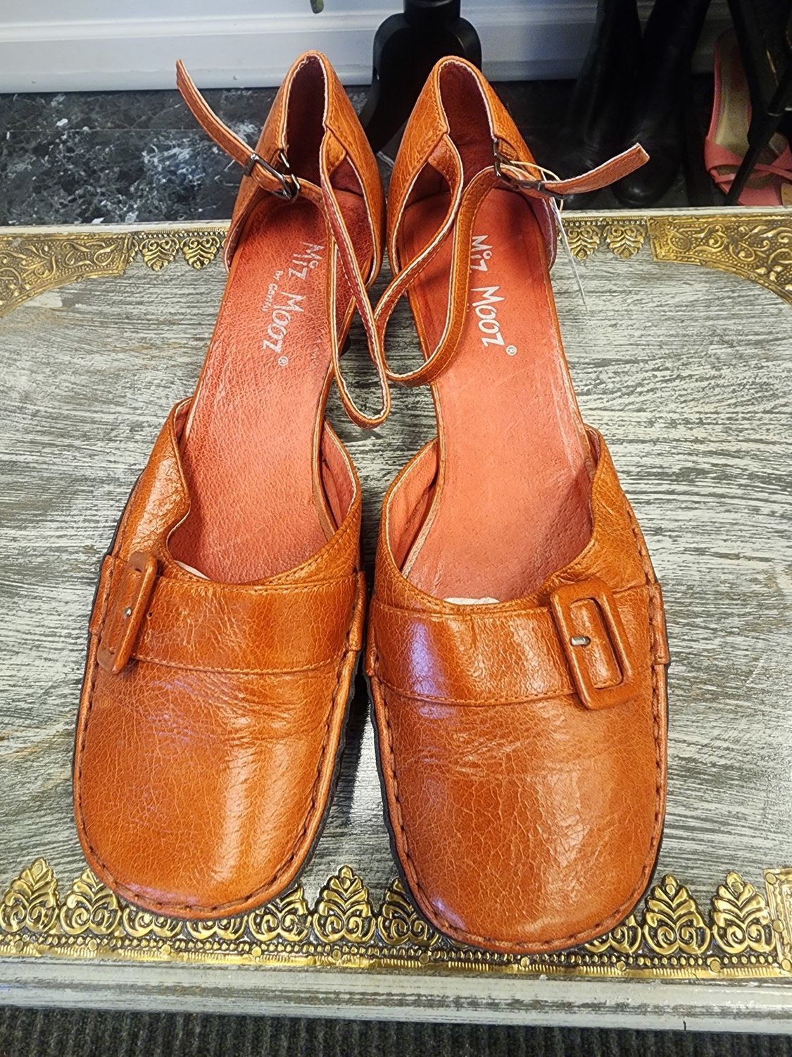 Miz Mooz Brown Sandals (38)7.5 Pre-owned