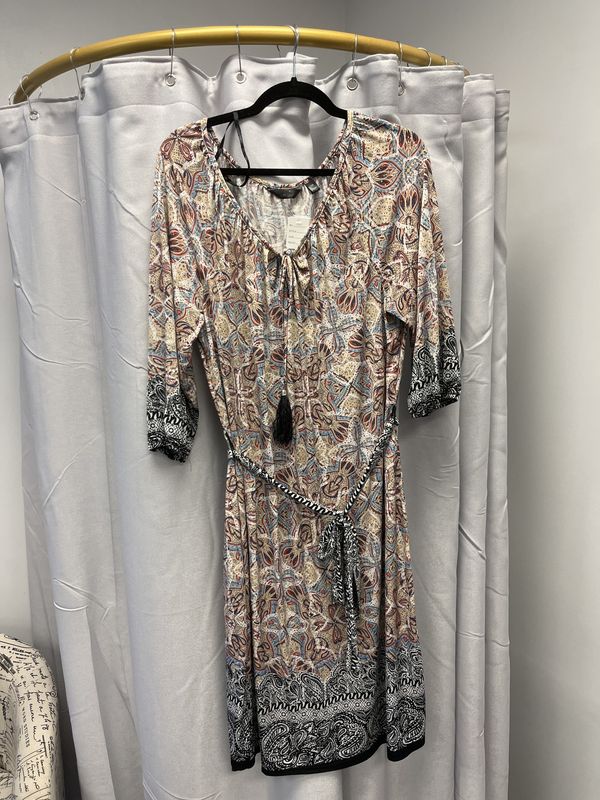 Mlle Gambrielle Paisley Dress (1X)Pre-owned