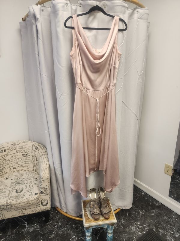 Gabby Skye Mauve Sleeveless Occasion Dress (14W) Pre-owned