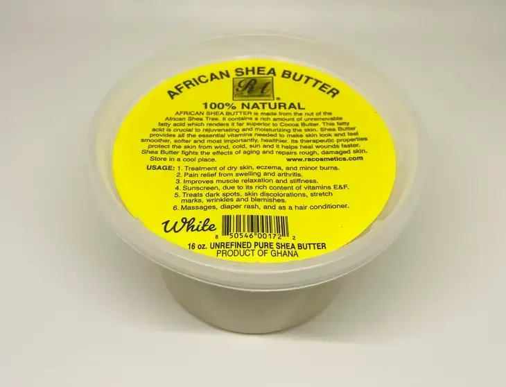 African Shea Butter- White 16oz.