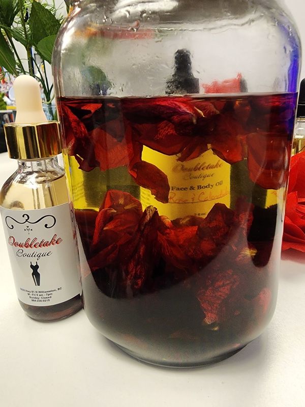 DTB Infused Rose Oil (2oz)