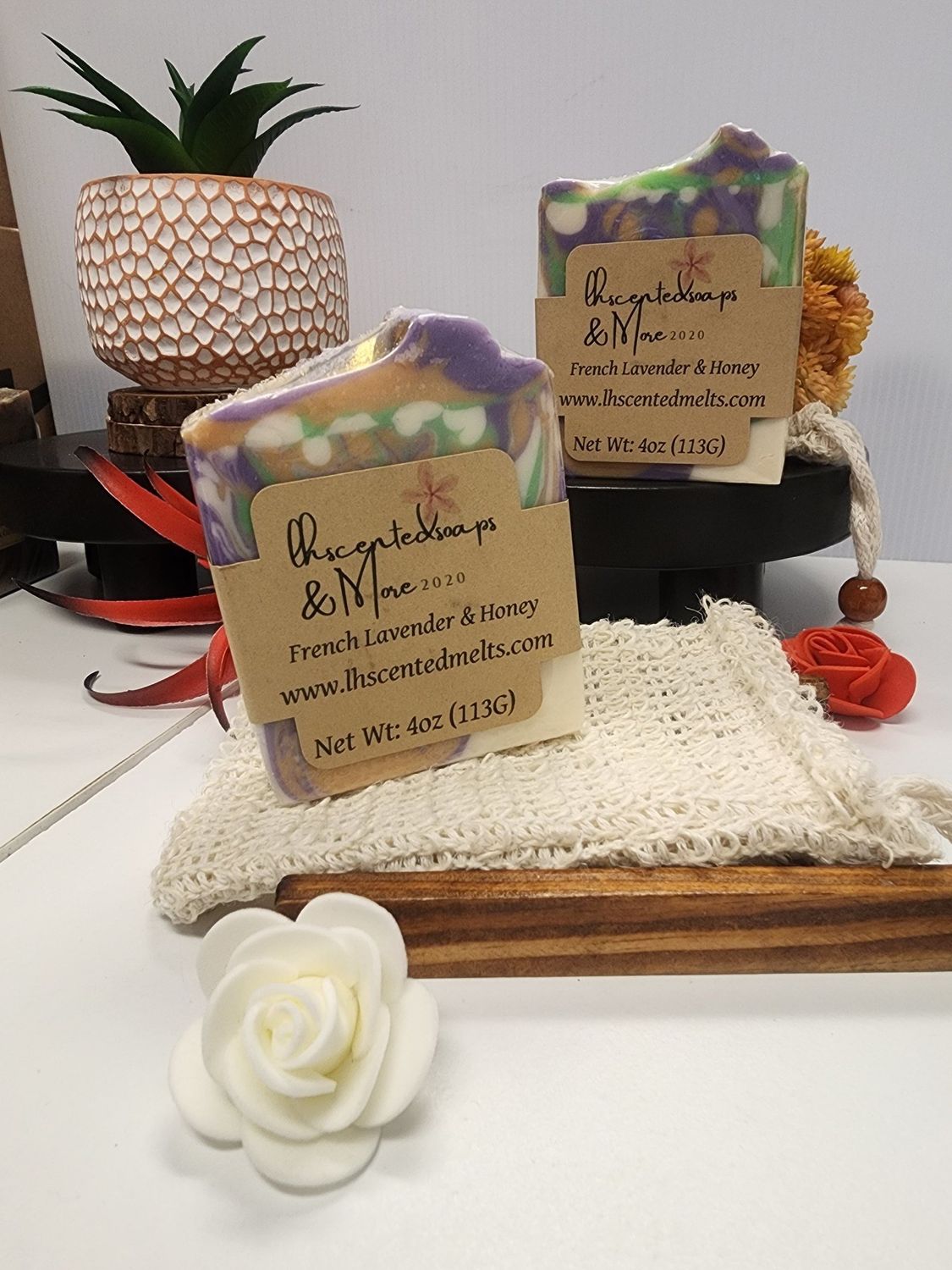 French Lavender &amp; Honey Soap (4 oz)