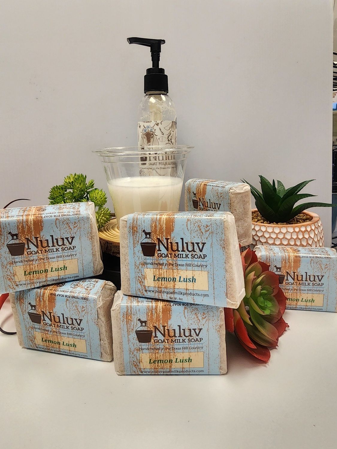 Nuluv Goat Milk Soap (4oz)- Lemon Lush