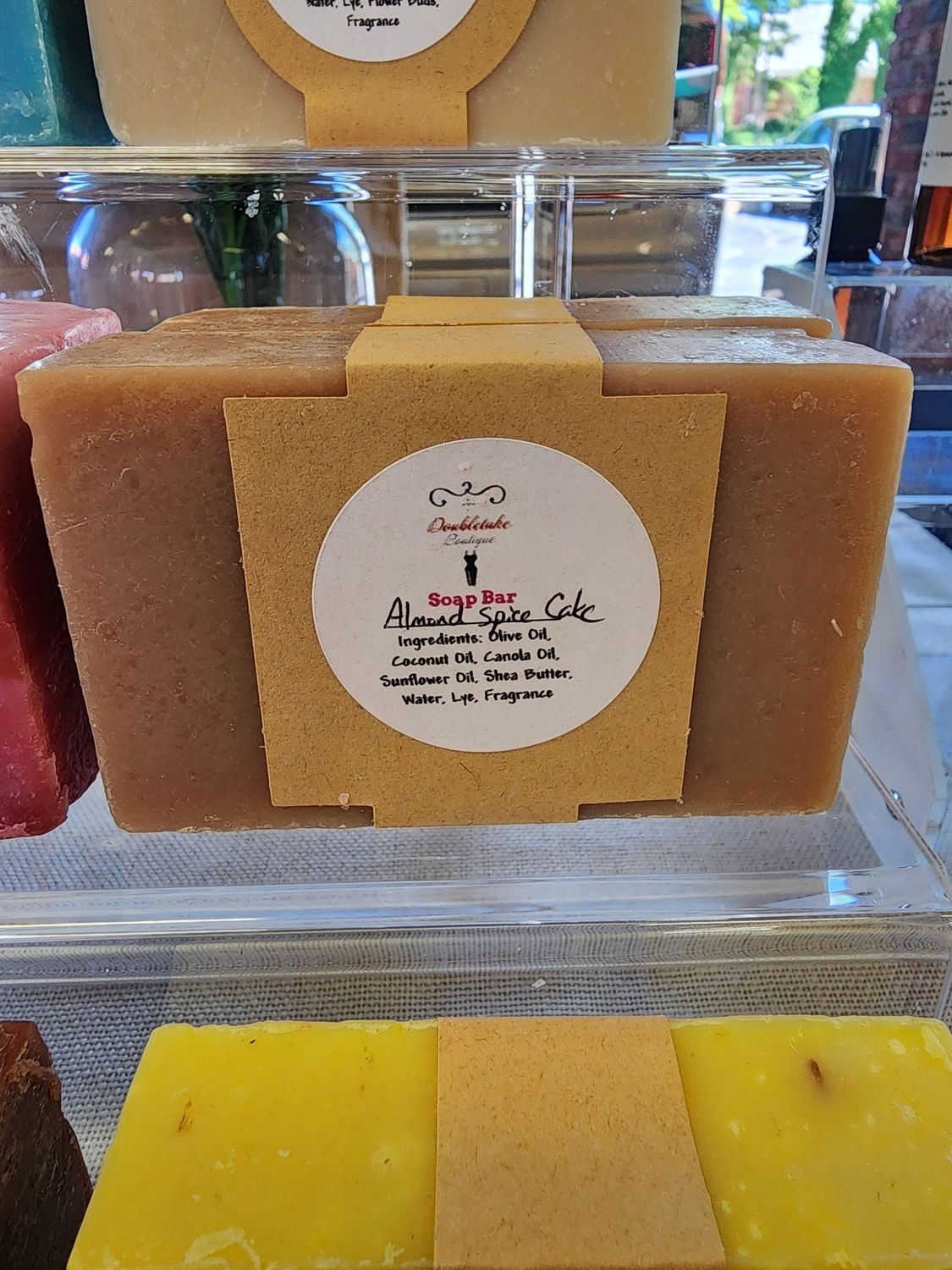 DTB Handmade Soap Bar (4.5oz): Almond Spice Cake
