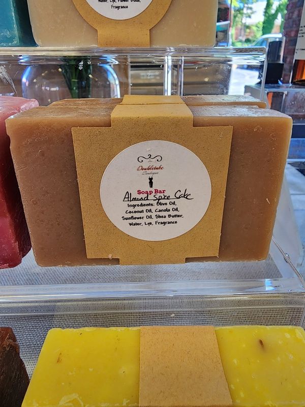 DTB Handmade Soap Bar (4.5oz): Almond Spice Cake