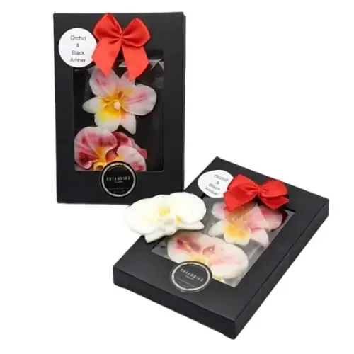 Orchid &amp; Black Amber Wax Melts (2)