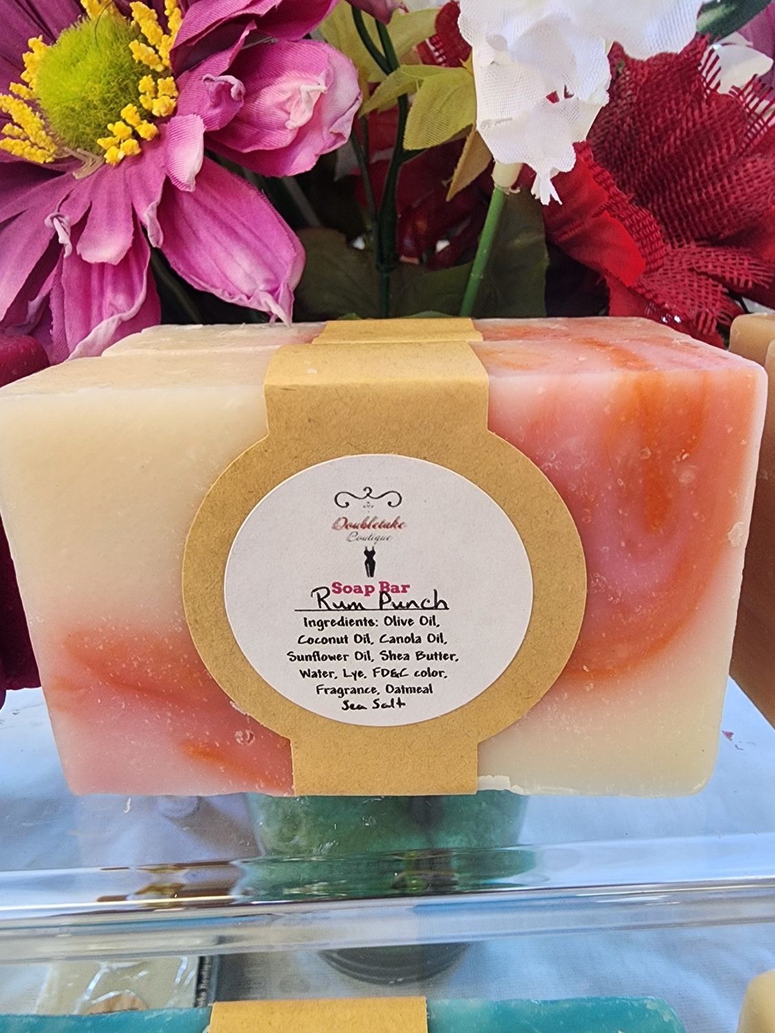 DTB Handmade Soap Bar (4.5oz): Rum Punch