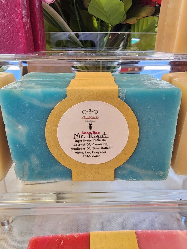 DTB Handmade Soap Bar (4.5oz): Mr. Right