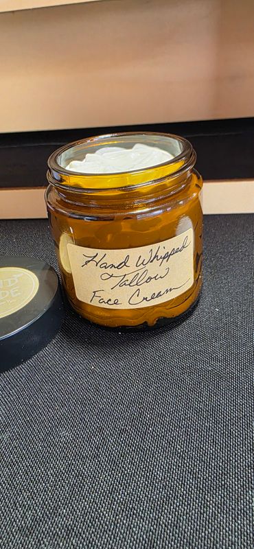 Hand Whipped Tallow Face Cream (4oz)