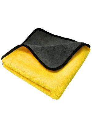 Drying towel geel/grijs 60x100cm