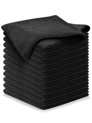 microvezeldoek standaard zwart