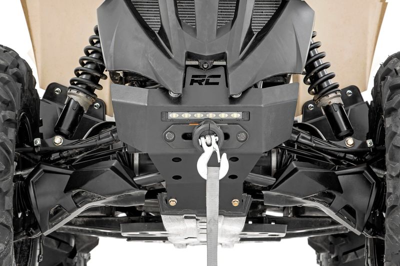 Winch Bumper | Black Series LED | 6" Light | Slime Line | Can-Am Renegade