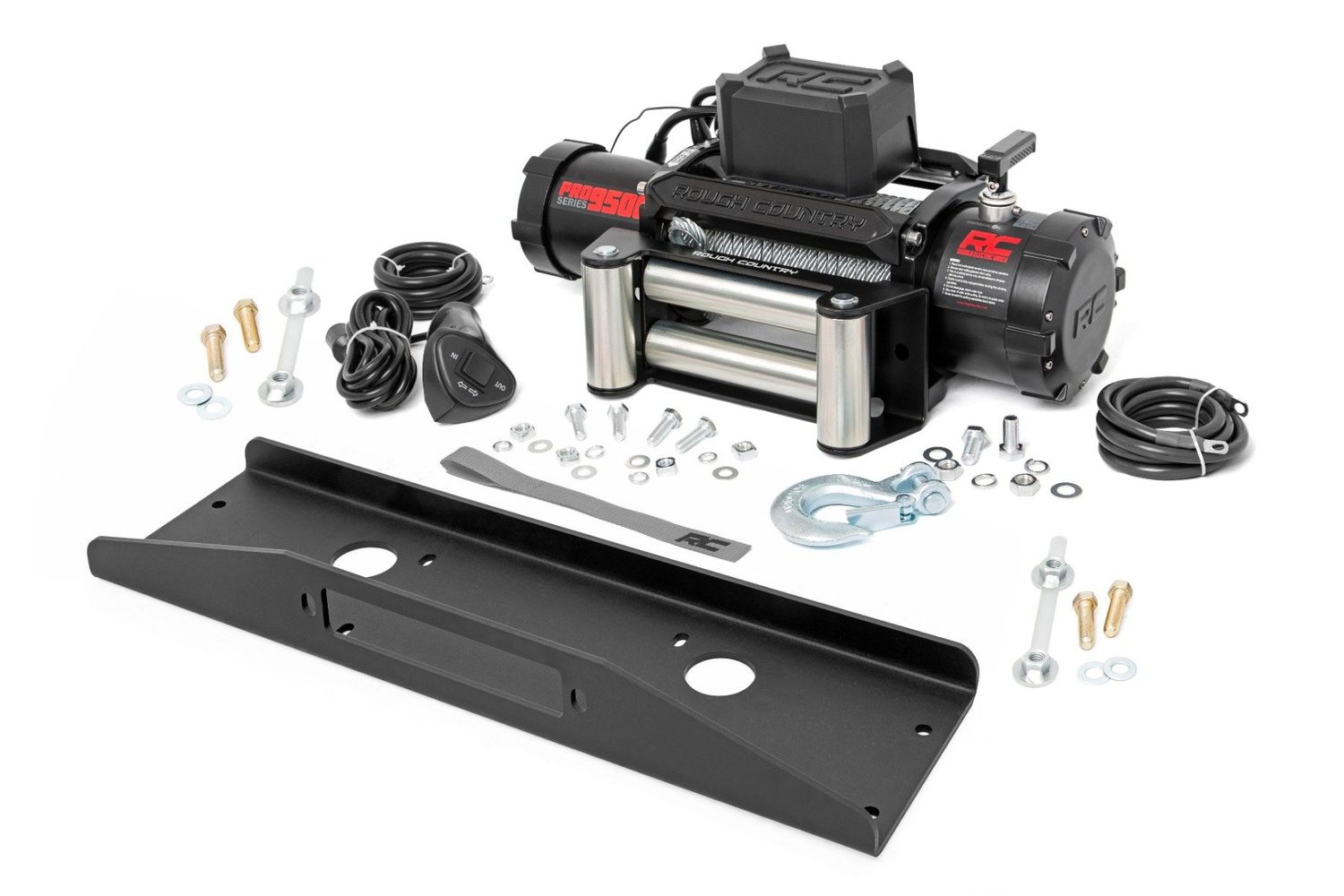 Winch Plate | PRO9500 | Mahindra Roxor