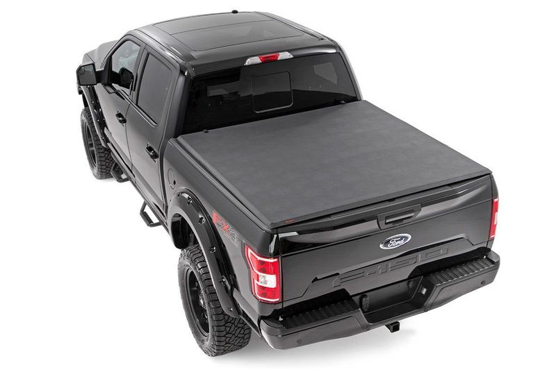 Soft Tri-Fold Bed Cover | 6'7" Bed | Ford F-150 (15-20)/Raptor (17-20)
