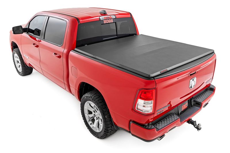 Soft Tri-Fold Bed Cover | 6'4" Bed | Ram 1500 (19-25)/1500 TRX (21-24)