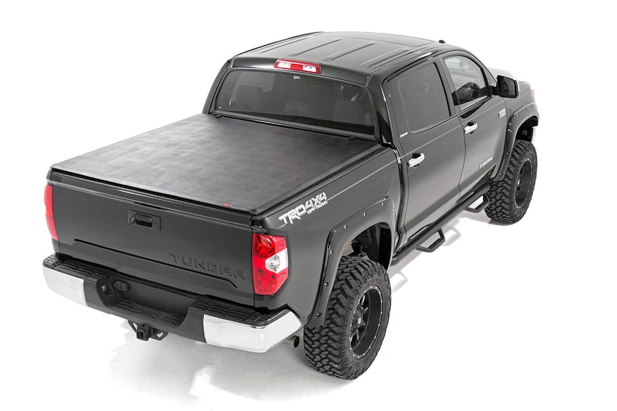 Soft Tri-Fold Bed Cover | 6'7 Soft Tri-Fold Bed Cover | 6'7" Bed | Toyota Tundra 2WD/4WD (2007-2025)