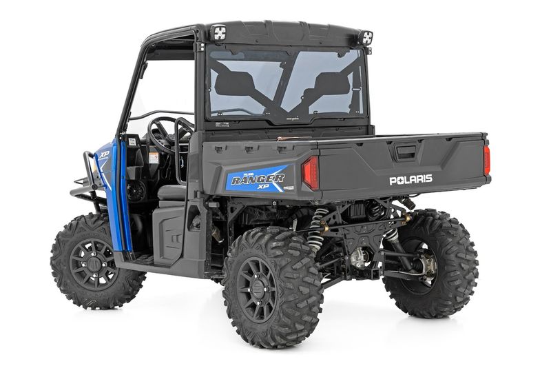Tinted Rear Panel | Scratch Resistant | Polaris Ranger Crew XP 1000