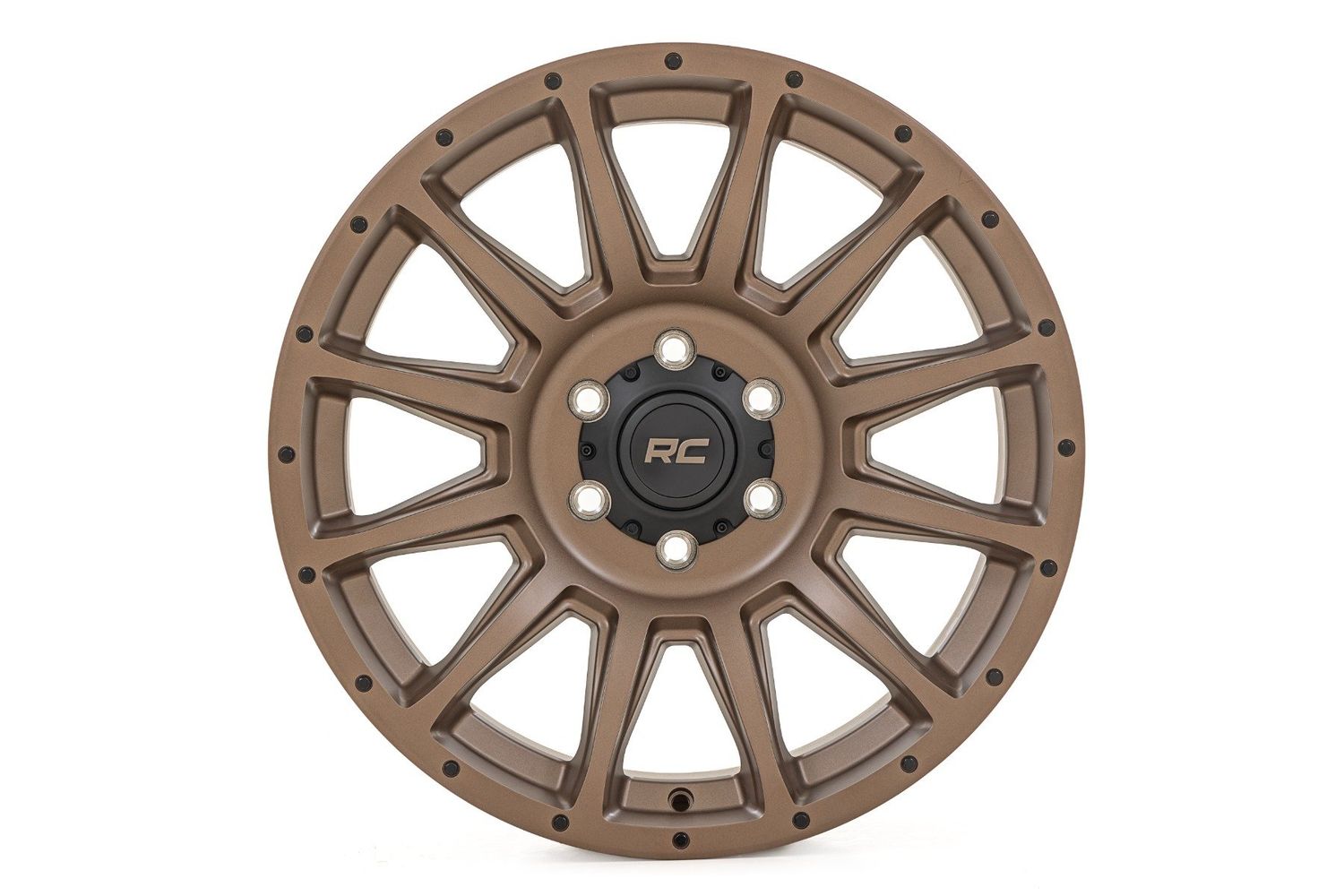 Rough Country 90 Series Wheel | One-Piece | Bronze | 20x9 | 6x135 | -12mm