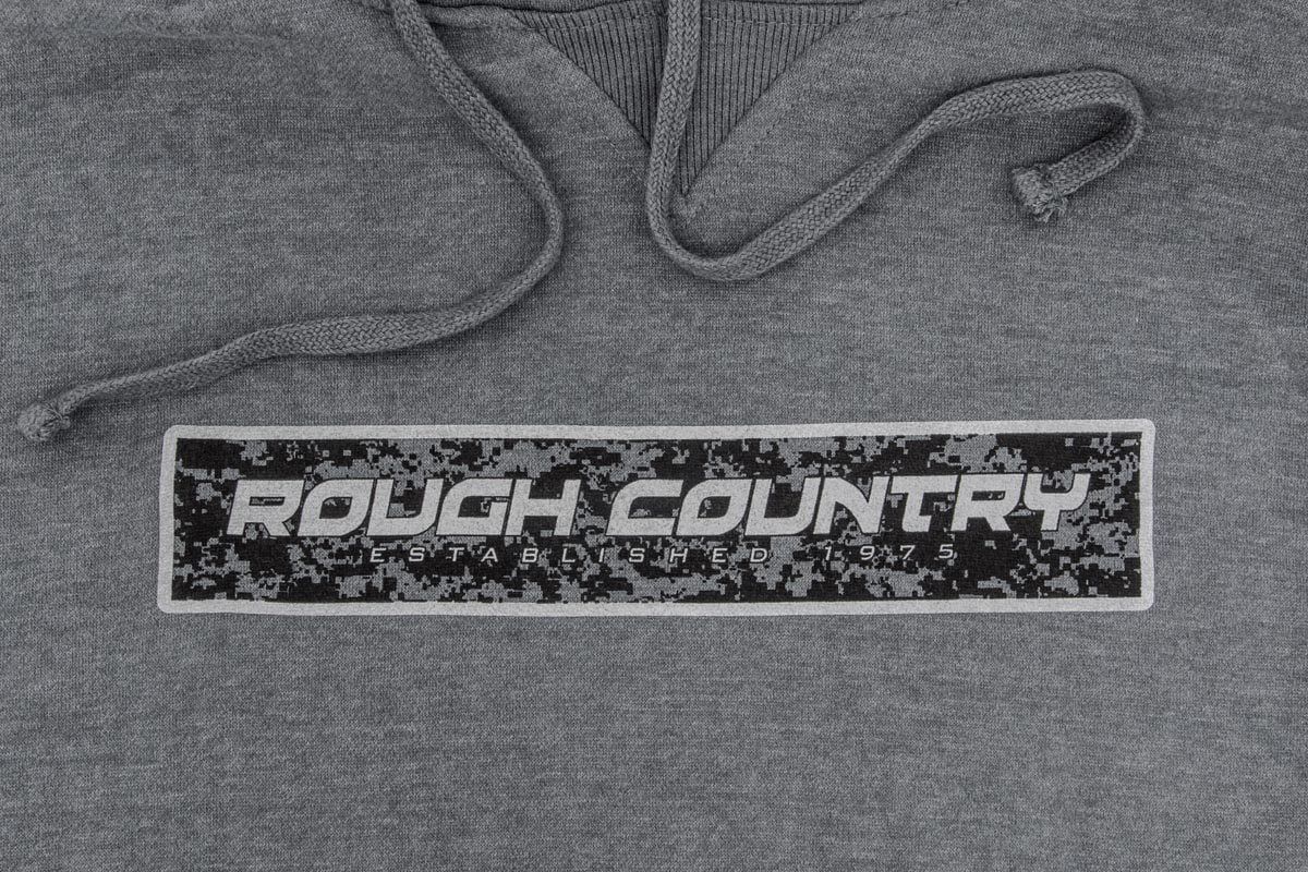 Rough Country Hoodie | Digital | Grey | 3XL