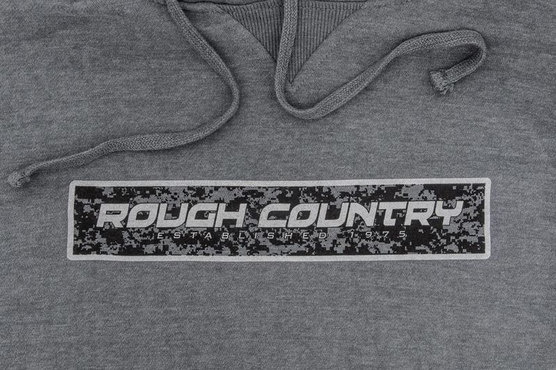 Rough Country Hoodie | Digital | Grey | SM