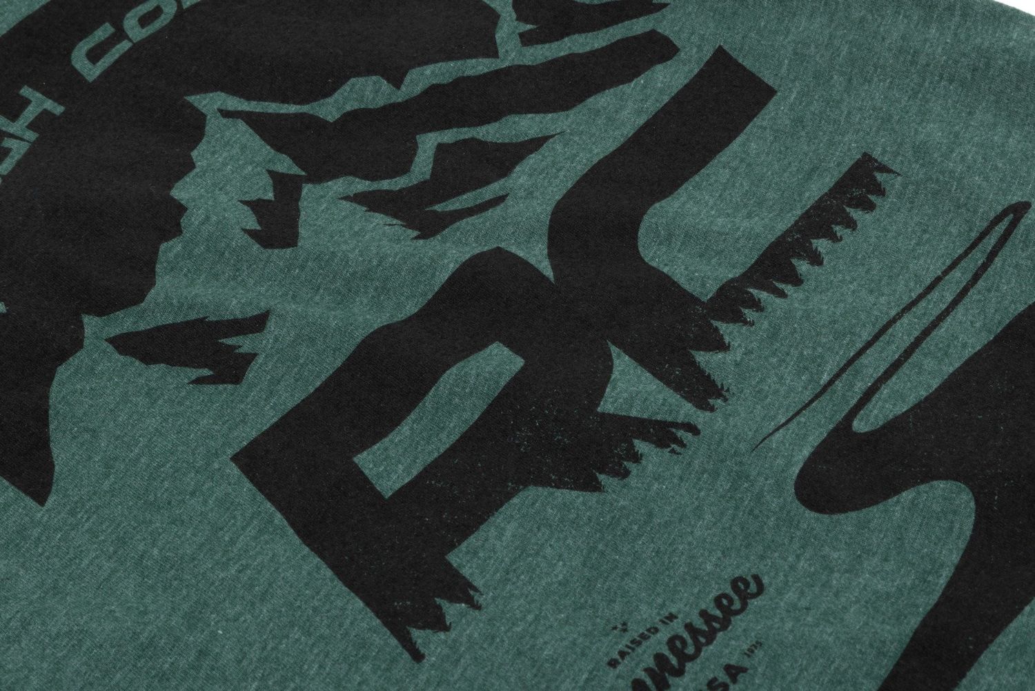 Rough Country T-Shirt | RC Mountains | Forest Green | SM