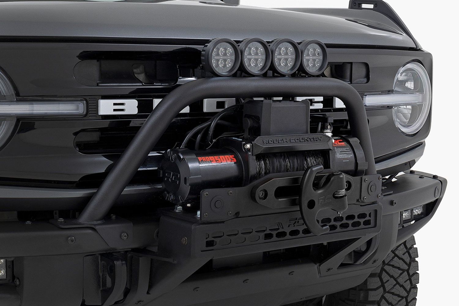 Safari Bar | 3" OSRAM (Pair) | Wide | OE Modular Steel | Ford Bronco (21-24)