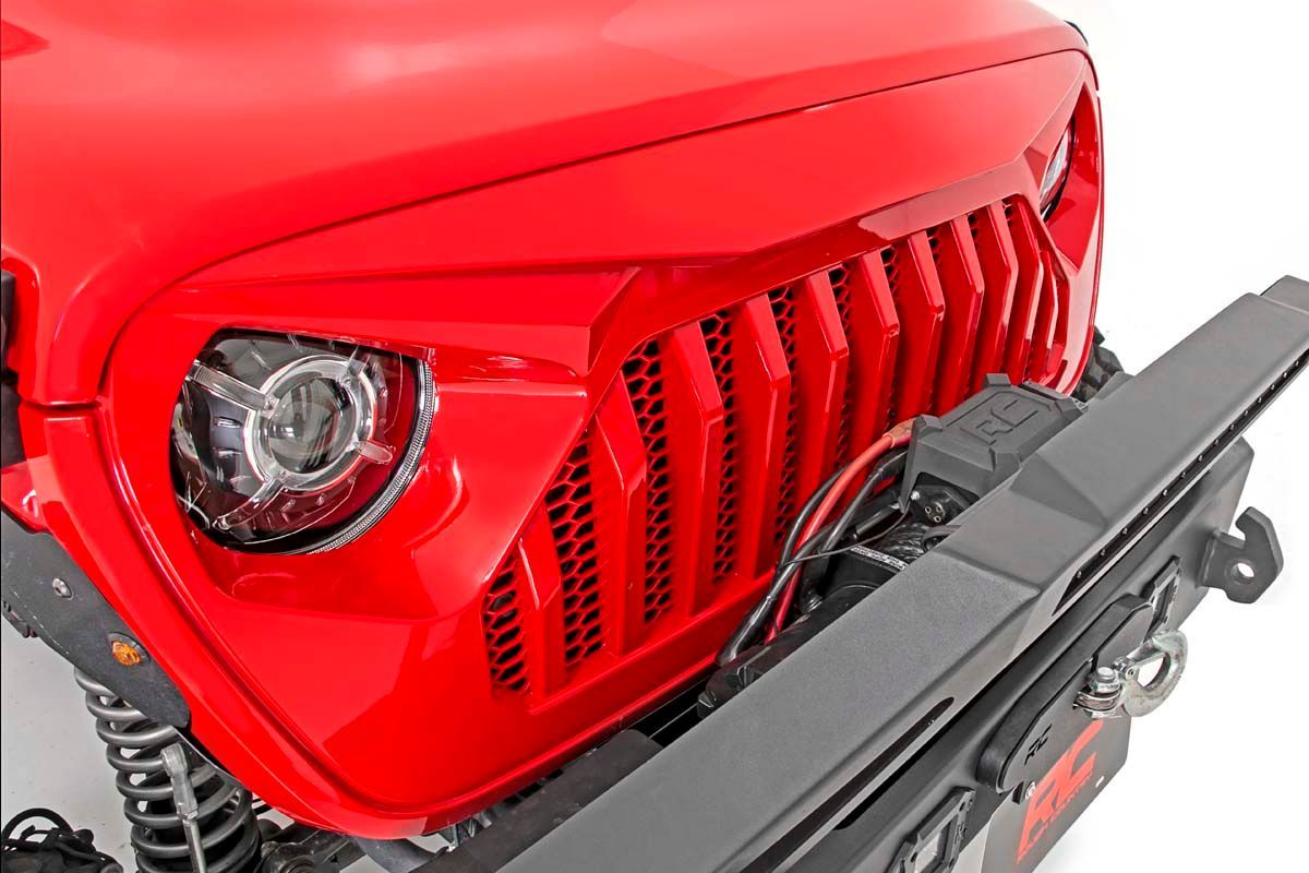 Replacement Grille | Angry Eyes | Jeep Gladiator JT/Wrangler JL 4WD (18-24)