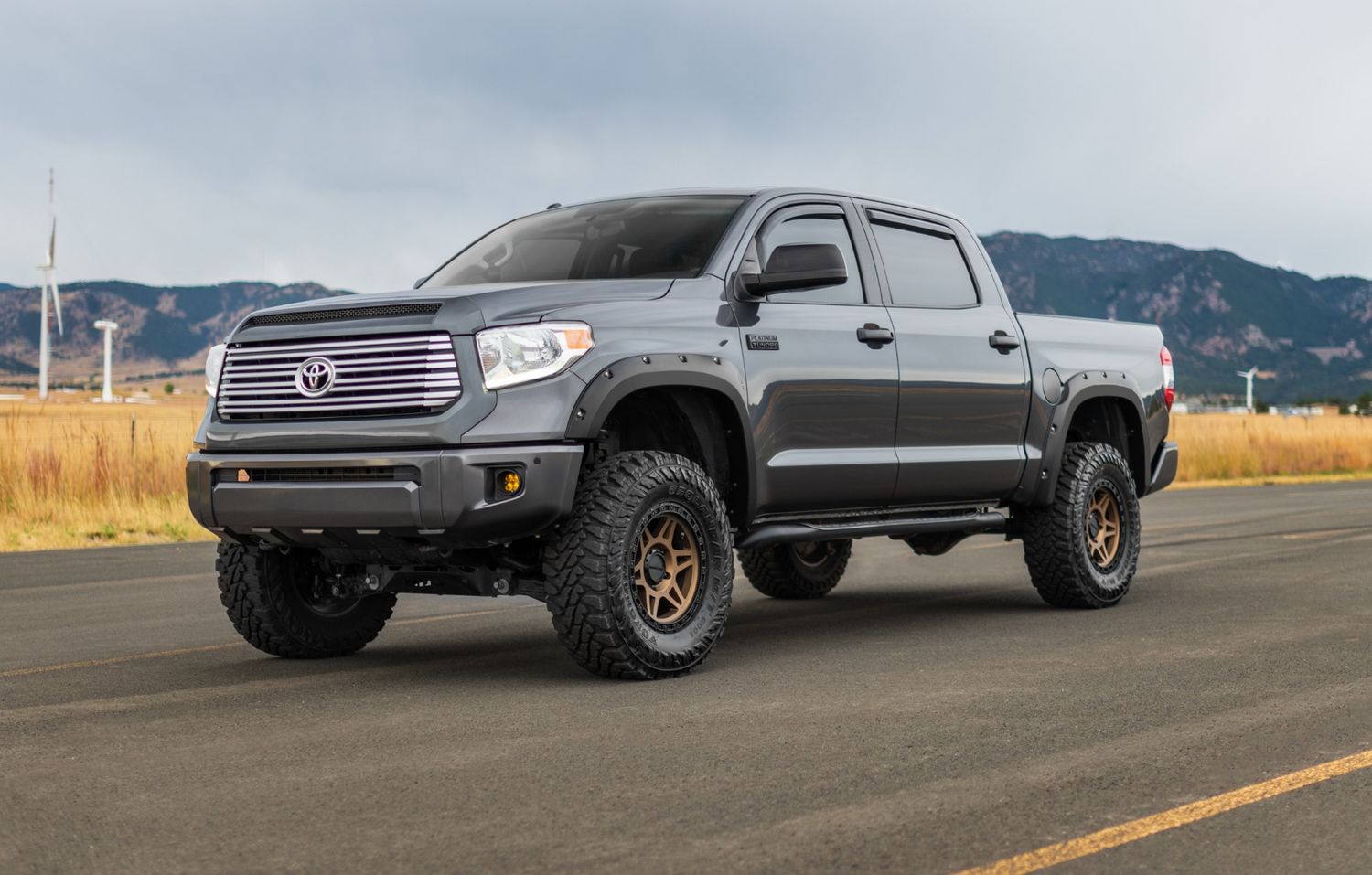 Pocket Fender Flares | 4U3 Sunset Bronze | Toyota Tundra 2WD/4WD (2014-2021)