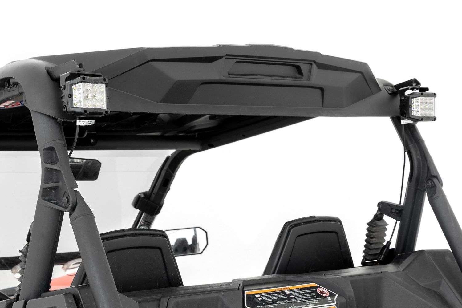 LED Light | Rear Mount | 2 LED Light | Rear Mount | 2" Black Pair | Spot | Can-Am Maverick Sport