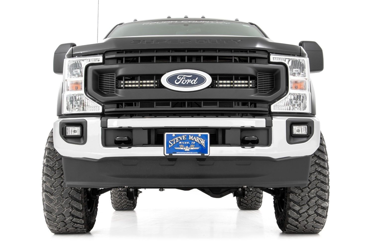 LED Light Kit | Grille Mount | 10 Inch Black | Slimline | Ford F-250 Super Duty (20-22) LED Light Kit | Grille Mount | 10 Inch Black | Slimline | Ford F-250 Super Duty (20-22)