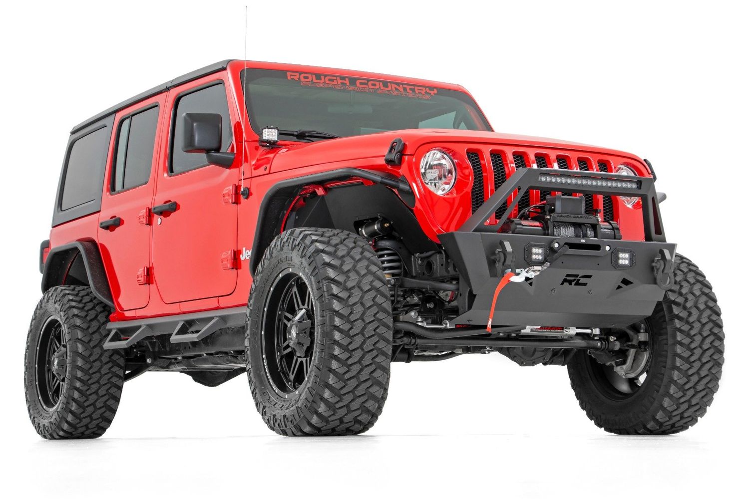 Front Bumper | Stubby | Trail | Jeep Gladiator JT/Wrangler JK & JL/Wrangler Unlimited