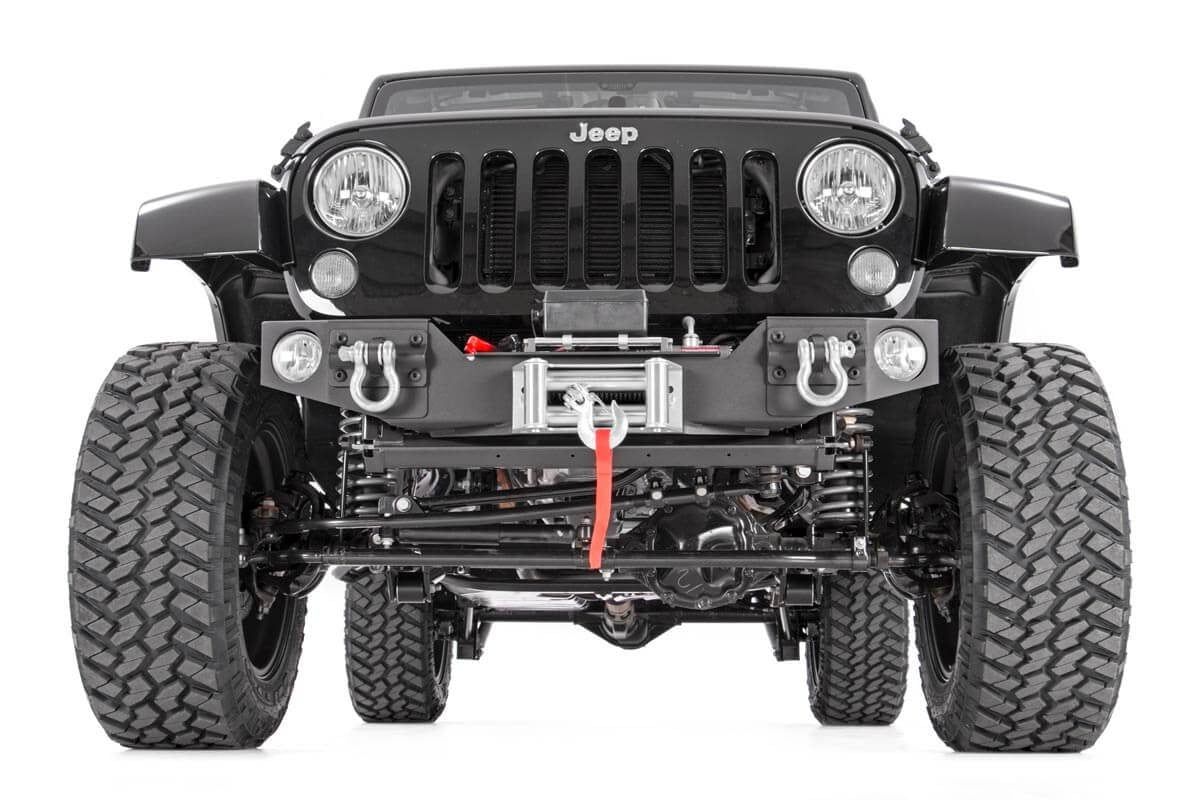 Front Hybrid Stubby Bumper | Fog Mounts | Jeep Wrangler JK/Wrangler Unlimited (07-18) Front Hybrid Stubby Bumper | Fog Mounts | Jeep Wrangler JK/Wrangler Unlimited (07-18)
