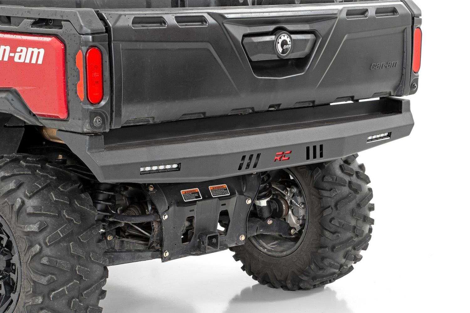 Bumper | Rear | 6 Bumper | Rear | 6" Black Slimline LED Pair | Multiple Makes & Models (Can-Am/Polaris)