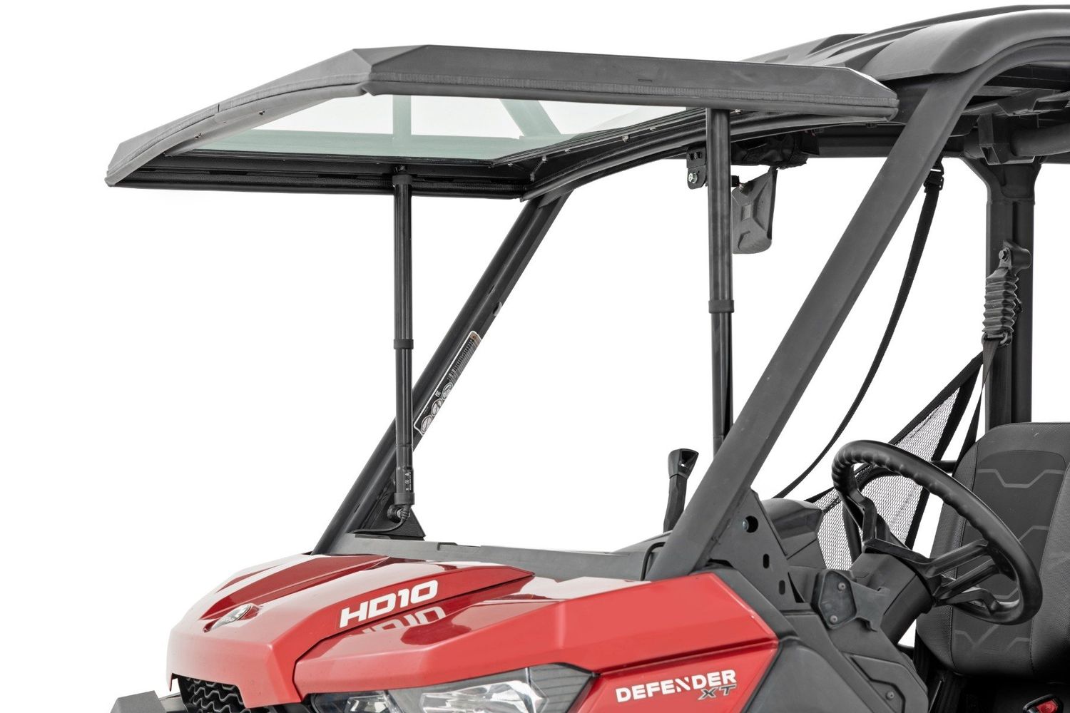 Electric Tilt Windshield | Glass | Can-Am Defender HD 8/HD 9/HD 10 Electric Tilt Windshield | Glass | Can-Am Defender HD 8/HD 9/HD 10
