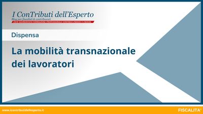 La mobilità transnazionale dei lavoratori