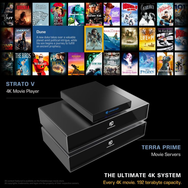 Kaleidescape - Ultimate 4K System