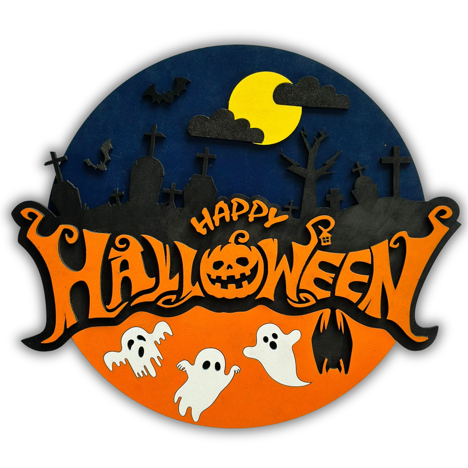 Cemetery Sign SVG