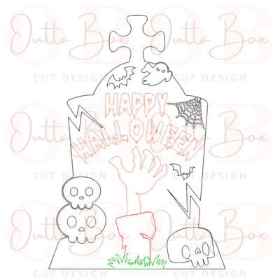 Tombstone Sign SVG