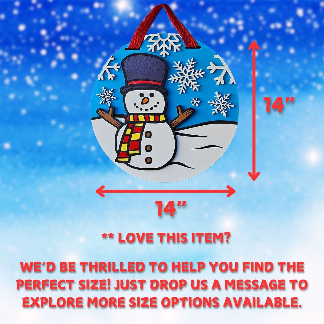 Snowman Sign
