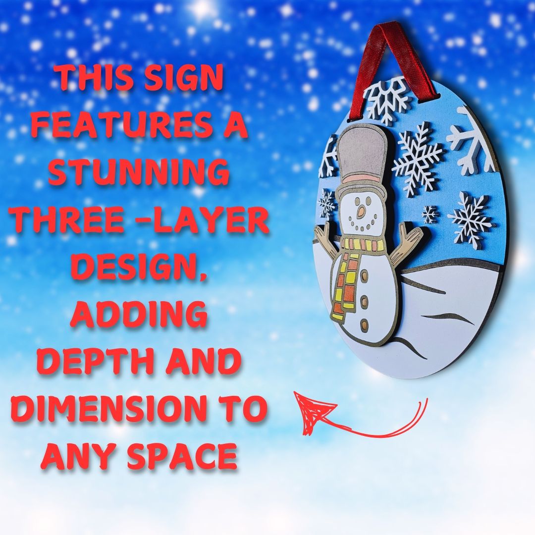 Snowman Sign