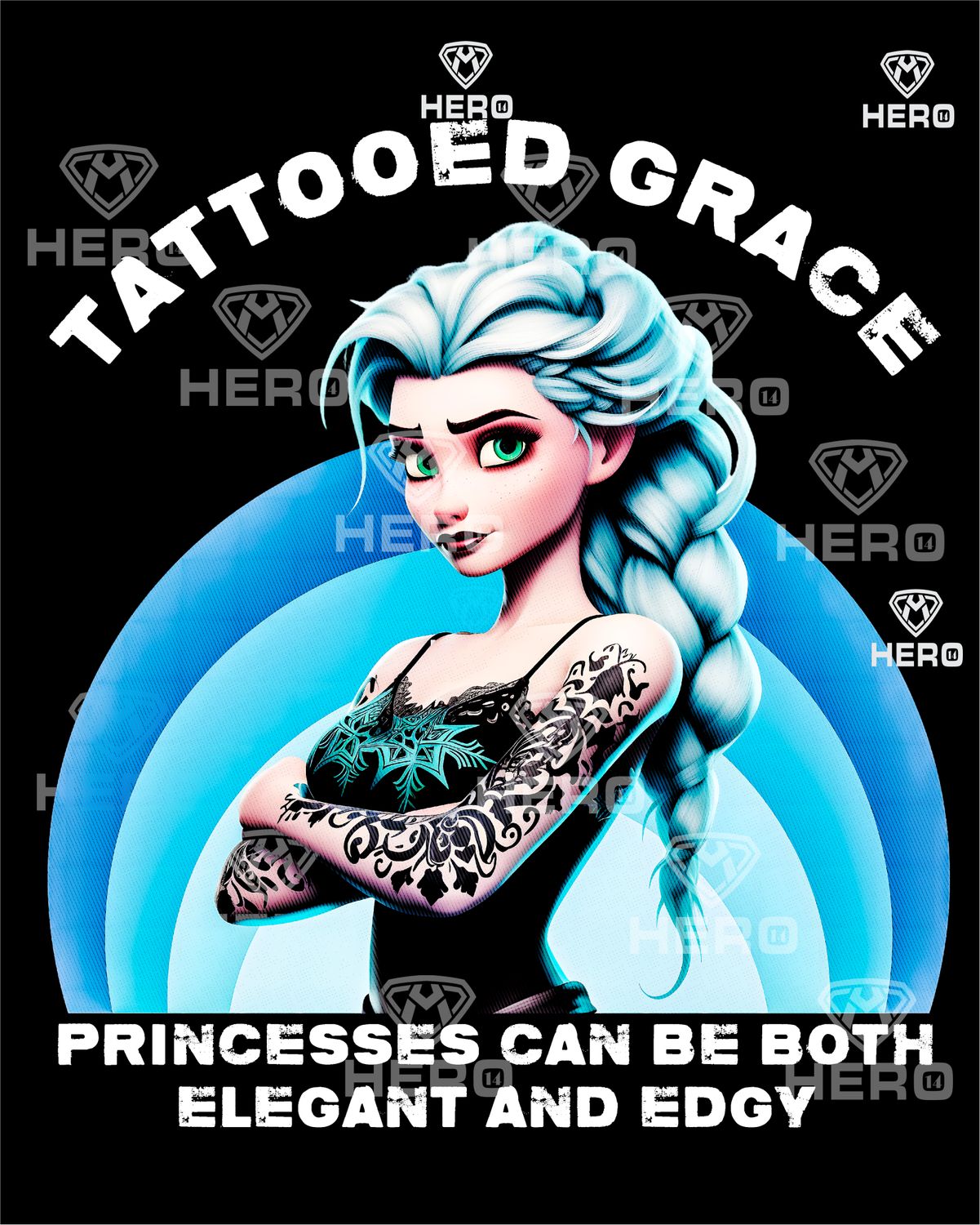 Elsa Cartoon Character Frozen Digital download file