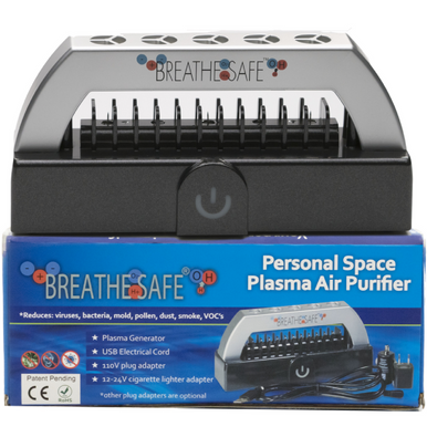 Breathe Safe portable air purifier and plasma generator