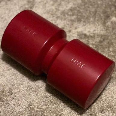 Back Trac Spinal Fitness Roller, 6 inch diameter by 12 inches long, Hard Density