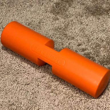 Back Shaper Spinal Fitness Roll 3.00 Inch Diameter by 12.00 Inches Long, Medium Density