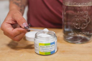 1/16 tsp Healthy Salt measuring spoon