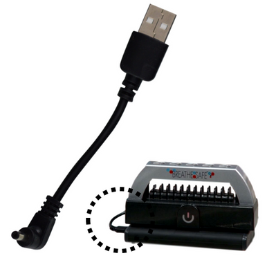 Breathe Safe short power cable